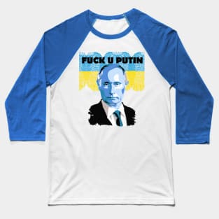 Fuck You Putin Baseball T-Shirt